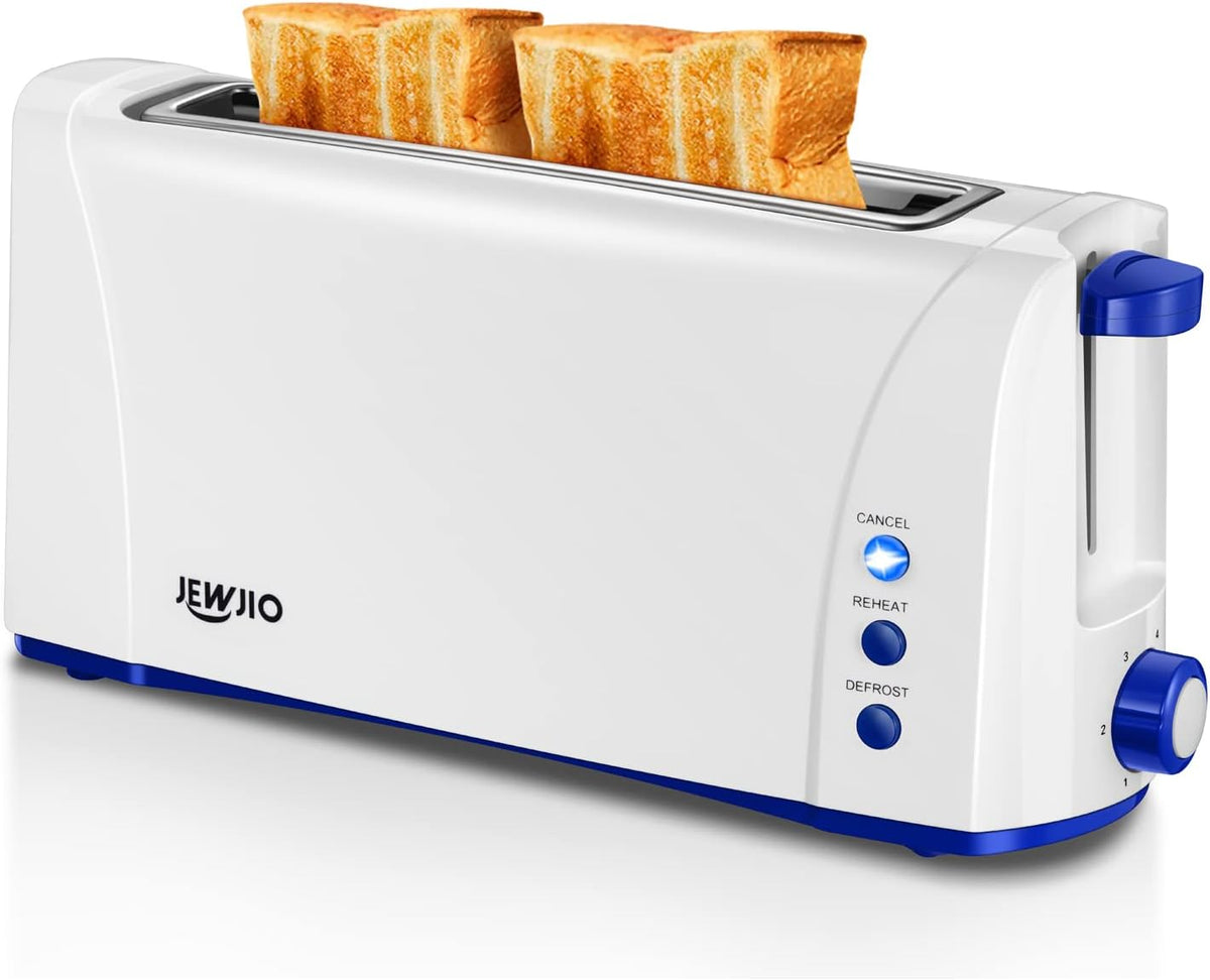 4 Slice Stainless Steel Toaster with Extra Wide Slot J546766