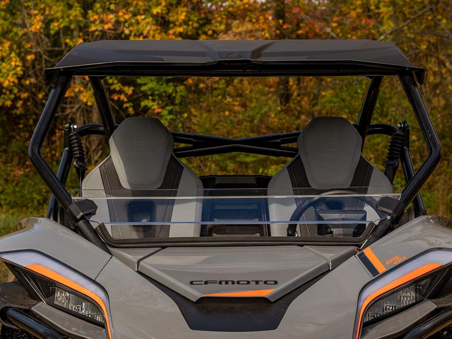 Half Windshield Clear Standard 1/4" Polycarbonate Y6921