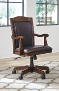 Brown Swivel Desk Chair Y219