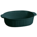 Hunter Green with White Speckle 4 Qt. Oval Casserole Dish Y583367
