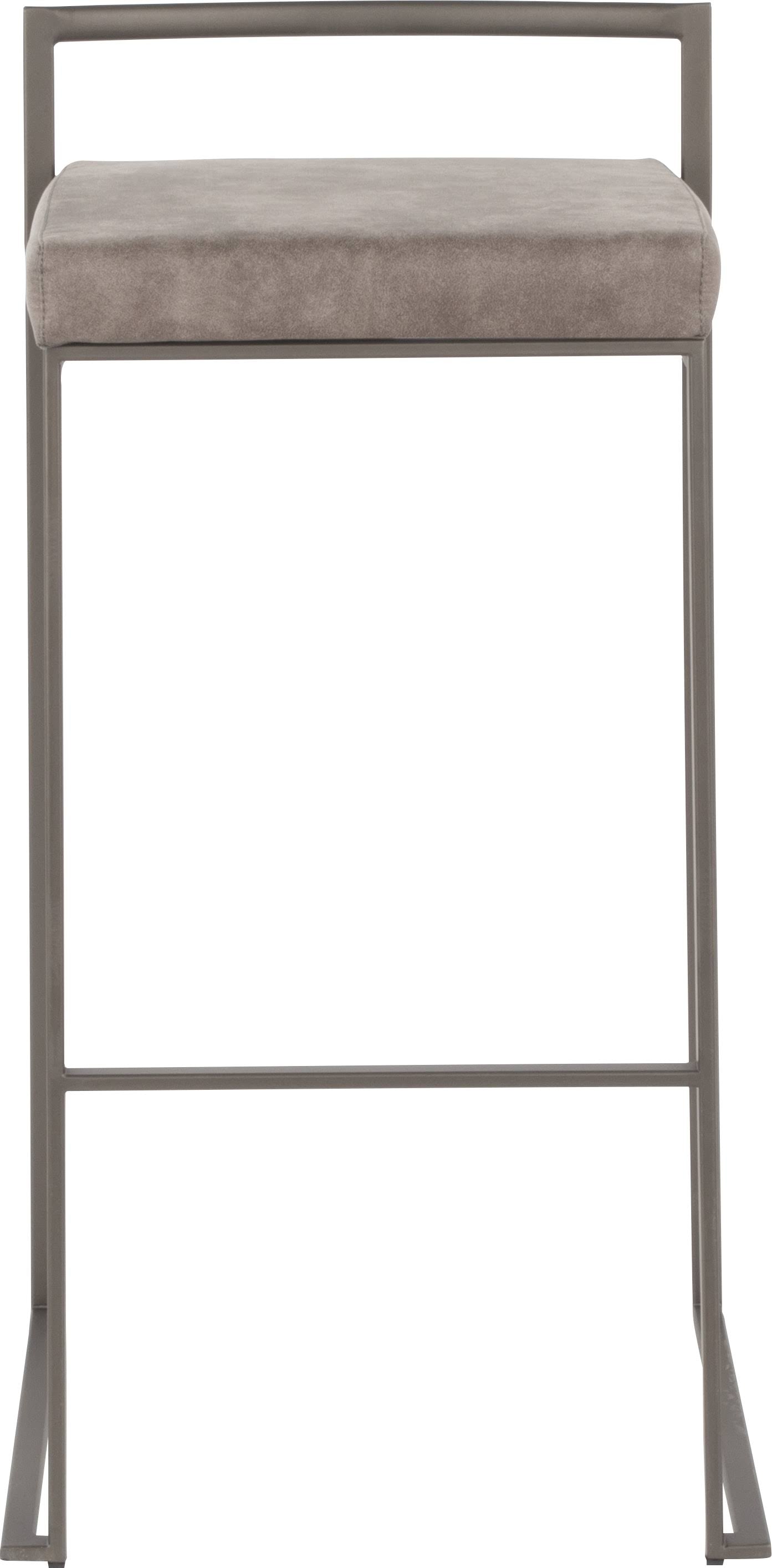 Stackable Barstool Set of 2 Y3906