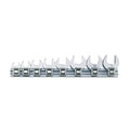 8 Piece 3/8 inch Drive Metric Crow Foot Wrench Set I8177