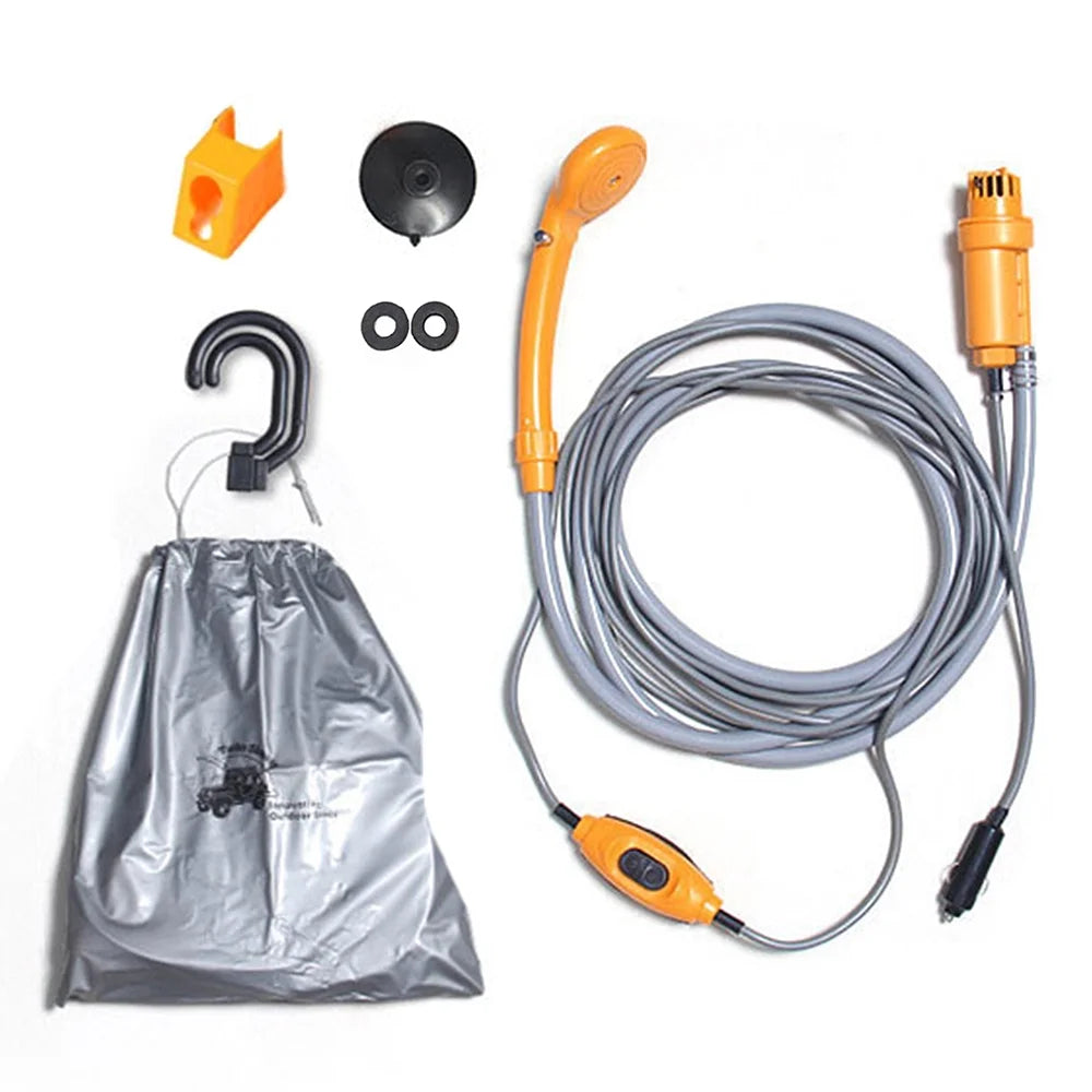 Camping Shower Electric Outdoor Folding Bucket Kit E310