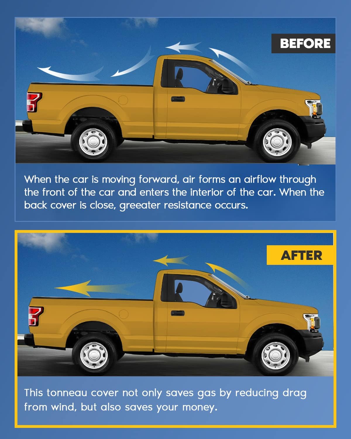 Hard Tri-Fold Truck Bed Tonneau Cover D670
