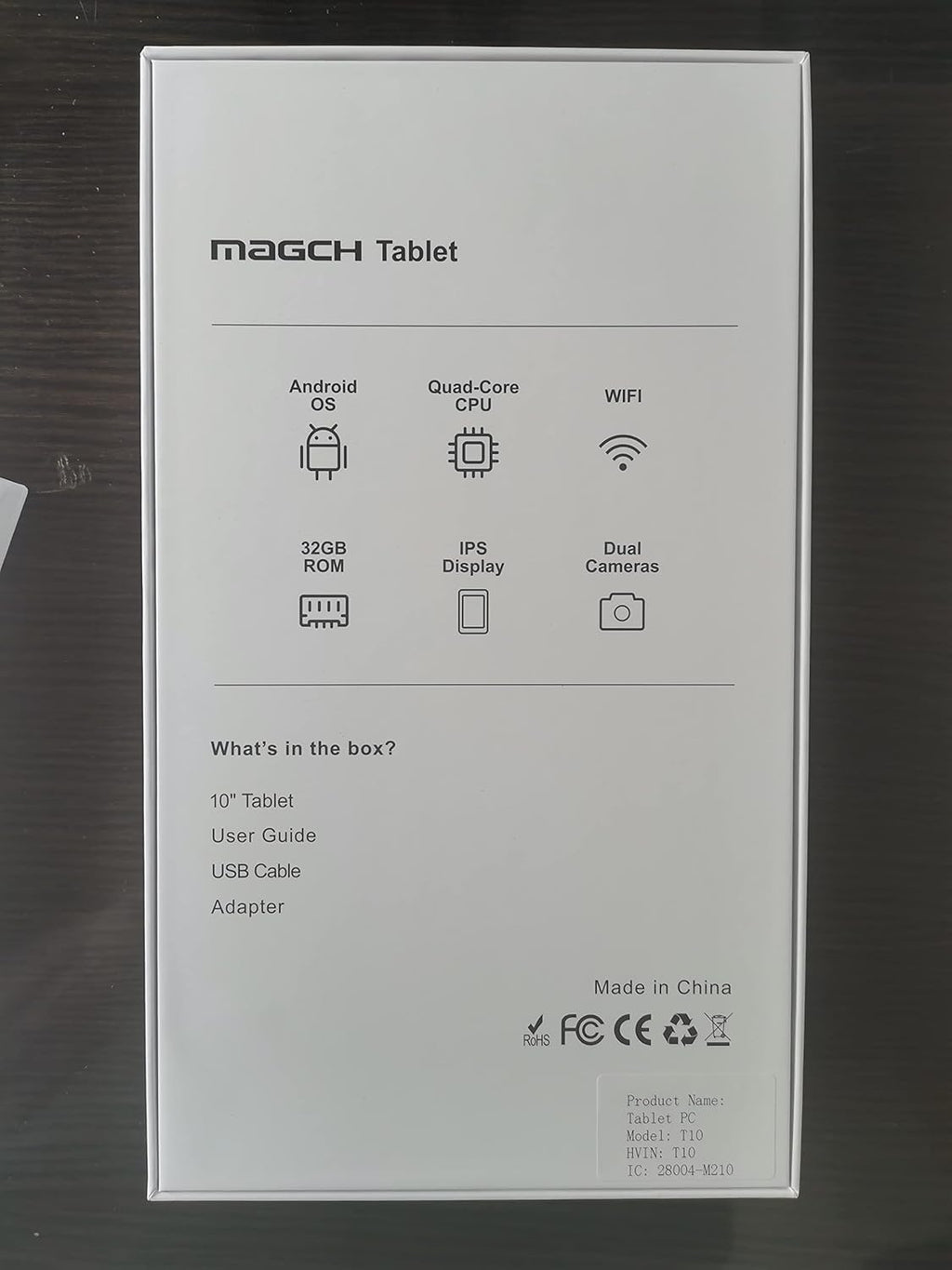 10.1 inch Android Tablet with Metal Body O9159