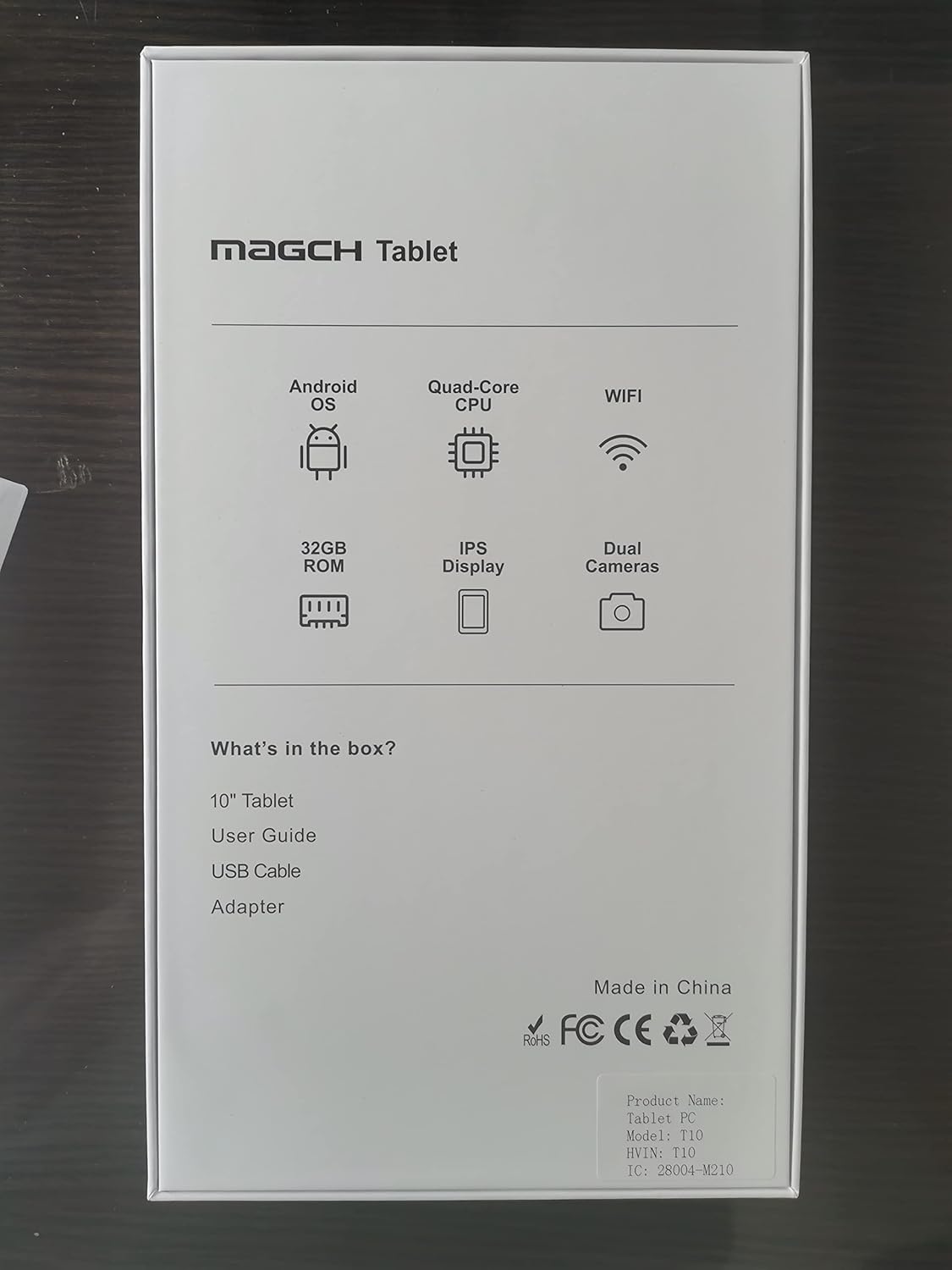 10.1 inch Android Tablet with Metal Body O9159