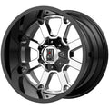 20x12 8x8x180 -44mm PVD Gloss Black Wheel Z578715