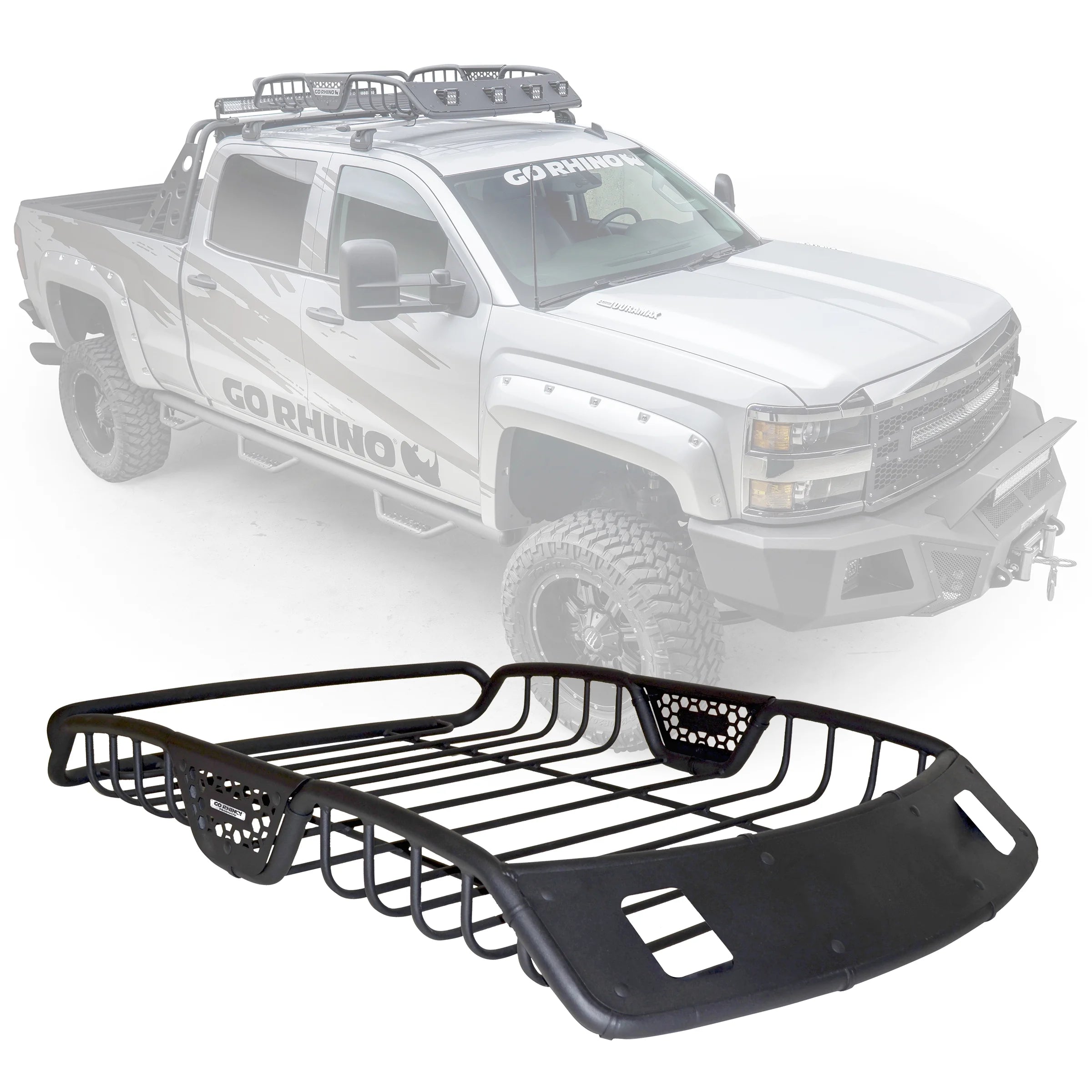 Safari Rack Texture Finish Black Fairings 60 in. Length X 40 in. Width X 6 in. Height Z48444