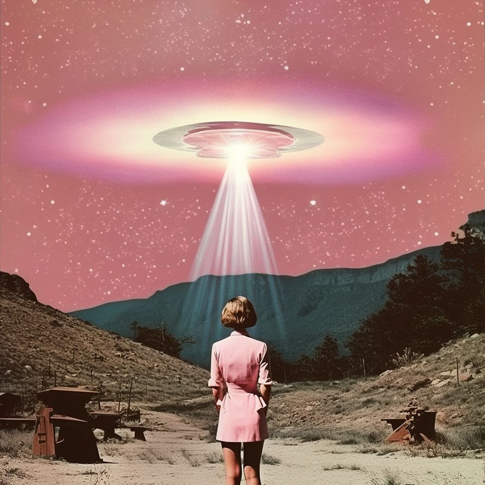 Collage Art Poster Print (12 x 12) M1402