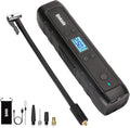 Portable Tire Inflator Air Compressor Pump 4500mAh Rechargeable Li-ion Battery with LED Light M94969