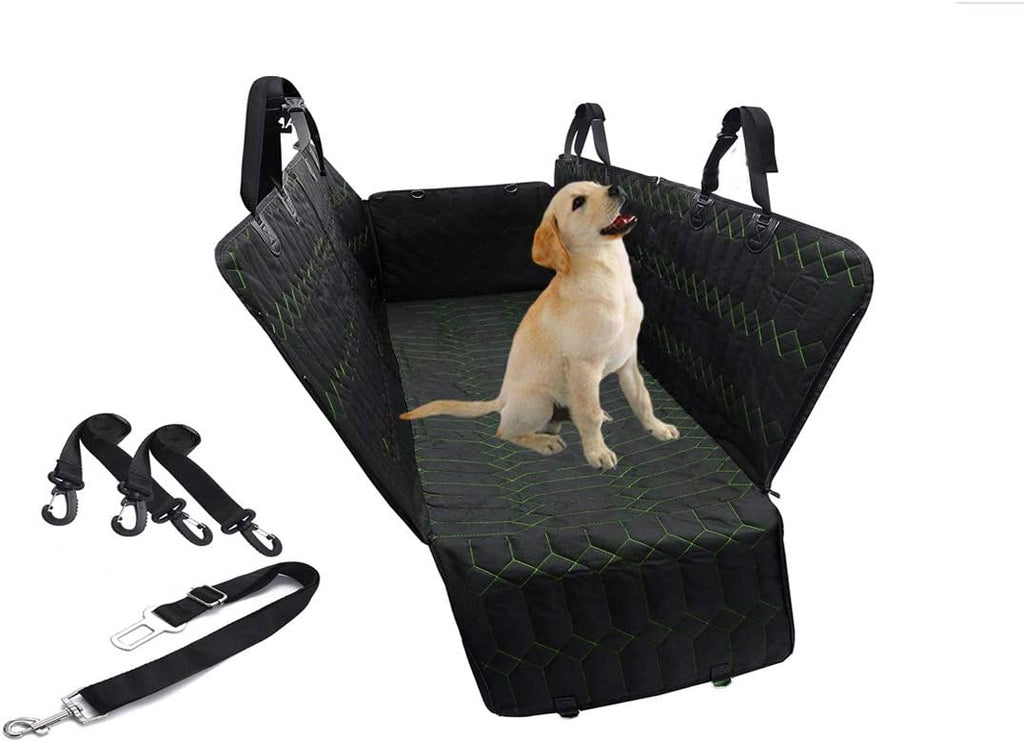 Waterproof Hammock Car Seat Cover for Dogs (Gray, 56") Pack of 2 R243