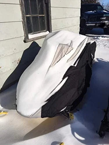 Snowmobile Cover with Built-in Securing Straps R499383