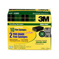 Fine Grit Sanding Sponge (Case of 4, 12-Packs) C95210