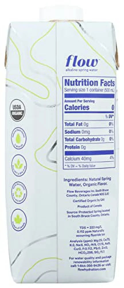 Organic Cucumber Mint Spring Water, 16.9 Fl Oz T886993