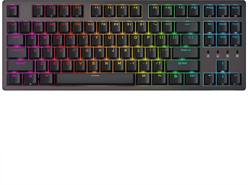 87 Keys Double Shot PBT Mechanical Keyboard E774891