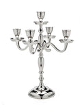 Classic Nickel Plated Candelabra 5 Light G26436