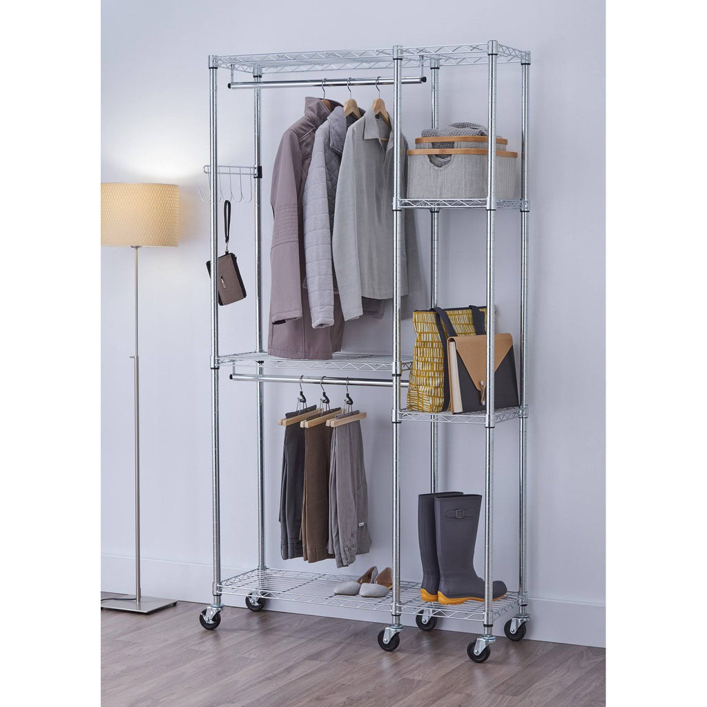 Chrome Mobile Closet Organizer X63713