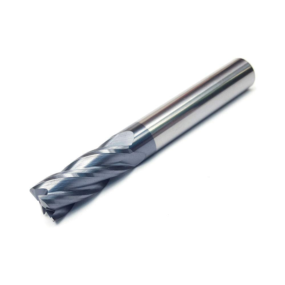 1/8 Carbide Square End Mill, 4 Flute, AlTiN Coating Y490034