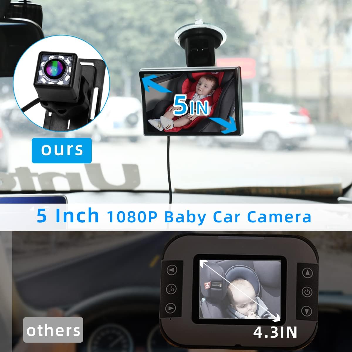 Baby Car Camera with Night Vision T467155