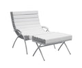 White Chair and Ottoman X327