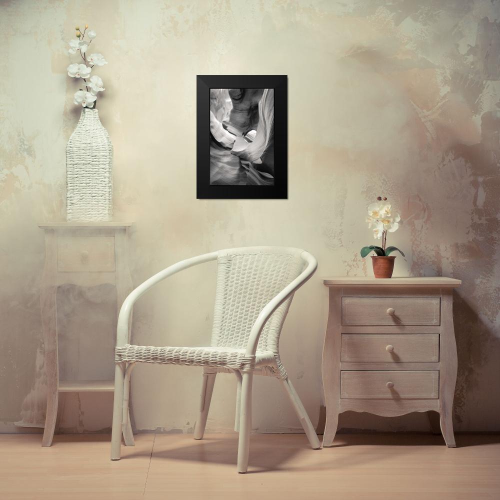 Black Modern Framed Museum Art Print Q43326
