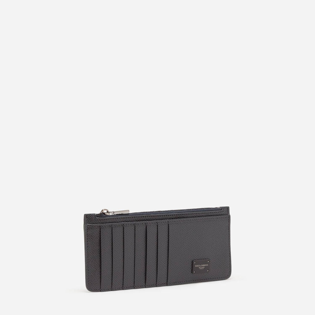 Gray Logo Card Case U858
