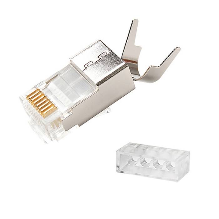 Cat6A/Cat7 RJ45 Shielded Connectors - Bag of 50 K6807