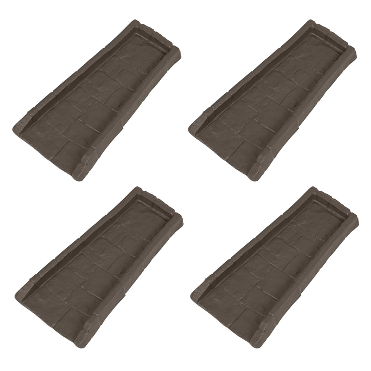 Java Rain Gutter Downspout Splash BLOCK (4 Pack) Z9398