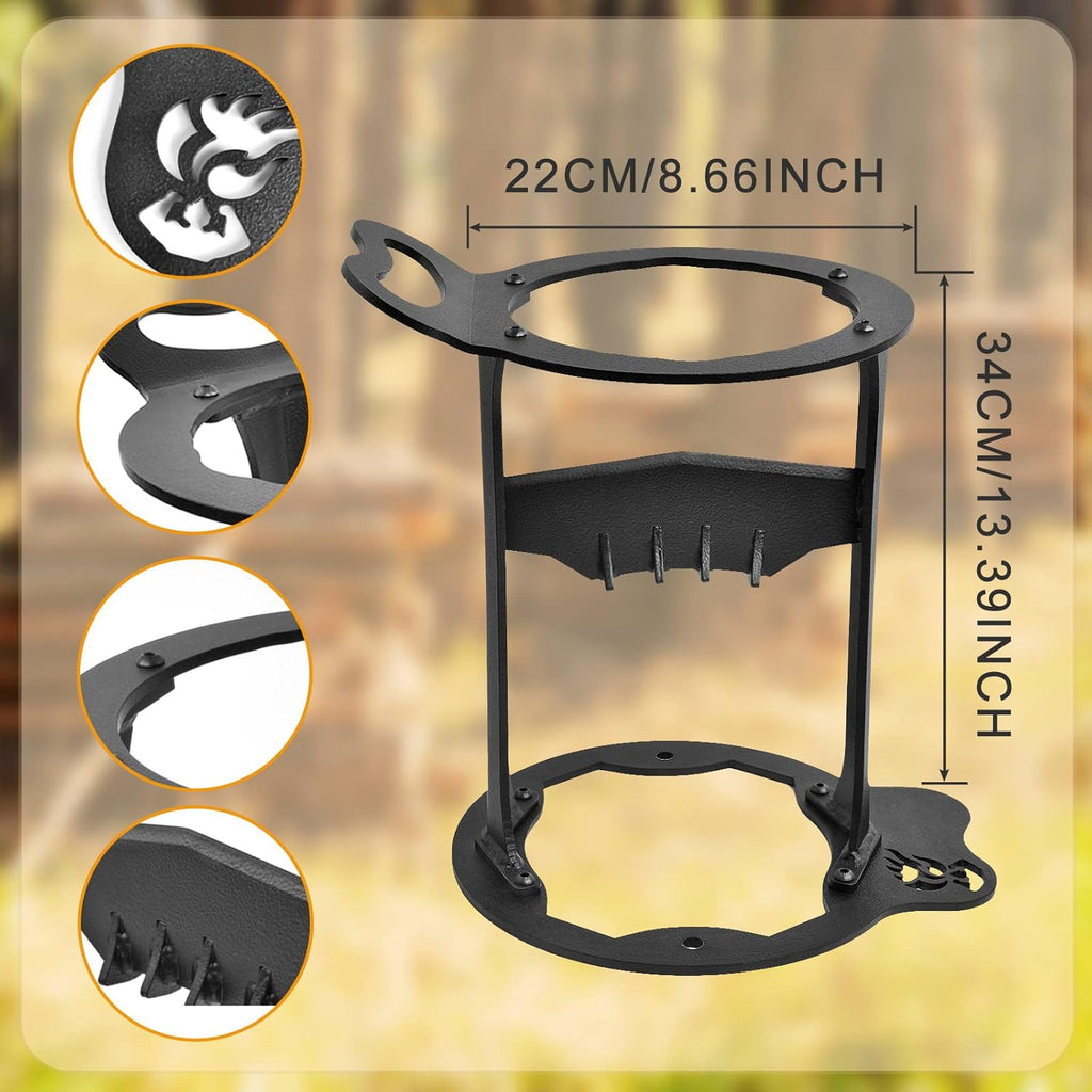 Manual Wood Splitter with High-Carbon Steel Stand X81478