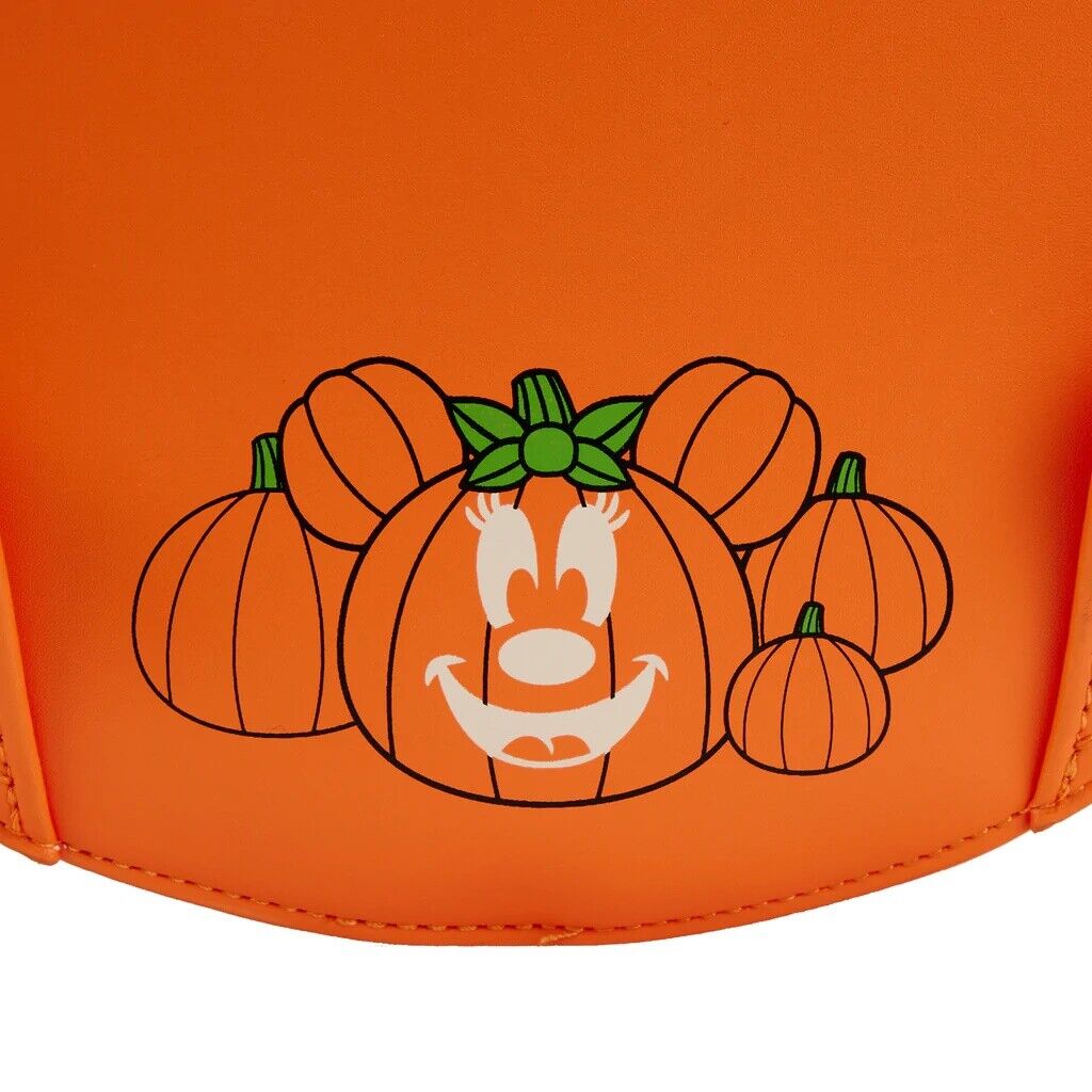 Disney Minnie Pumpkin Double Strap Shoulder Bag Purse L764