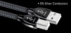 Carbon USB A to B Cable 5.0m B262
