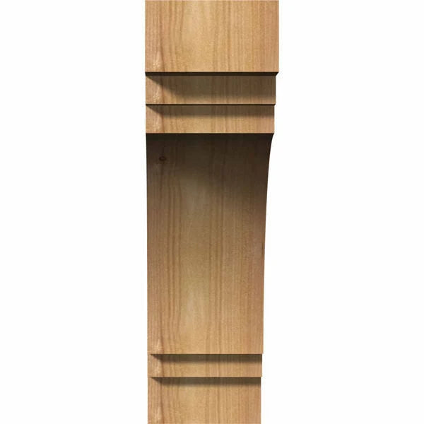 3 1/2x22W x 12x22D x 12x22H Western Red Cedar Corbel I523