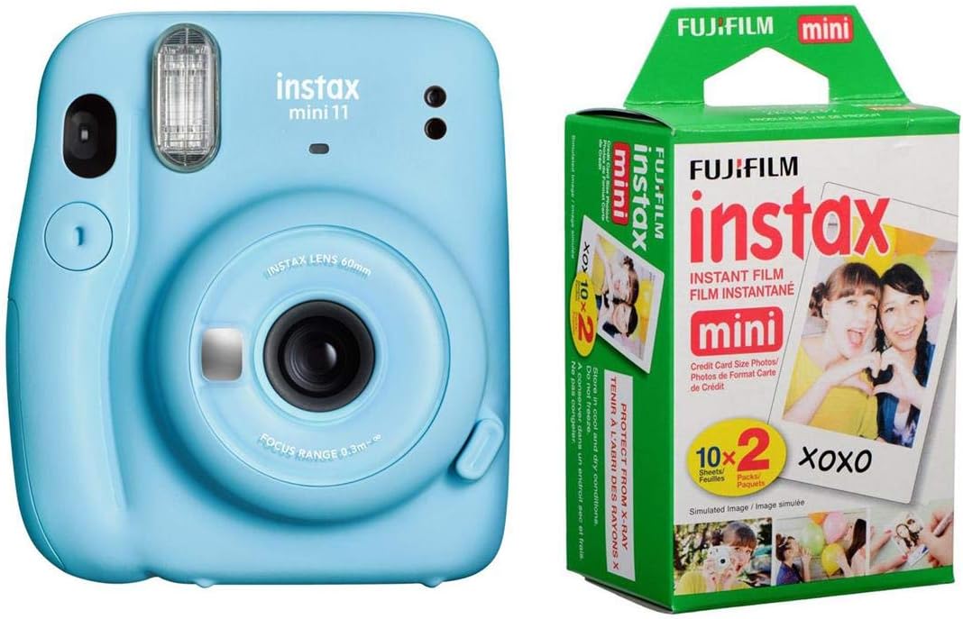 Blush Pink Instant Film Camera with 20 Exposures L319