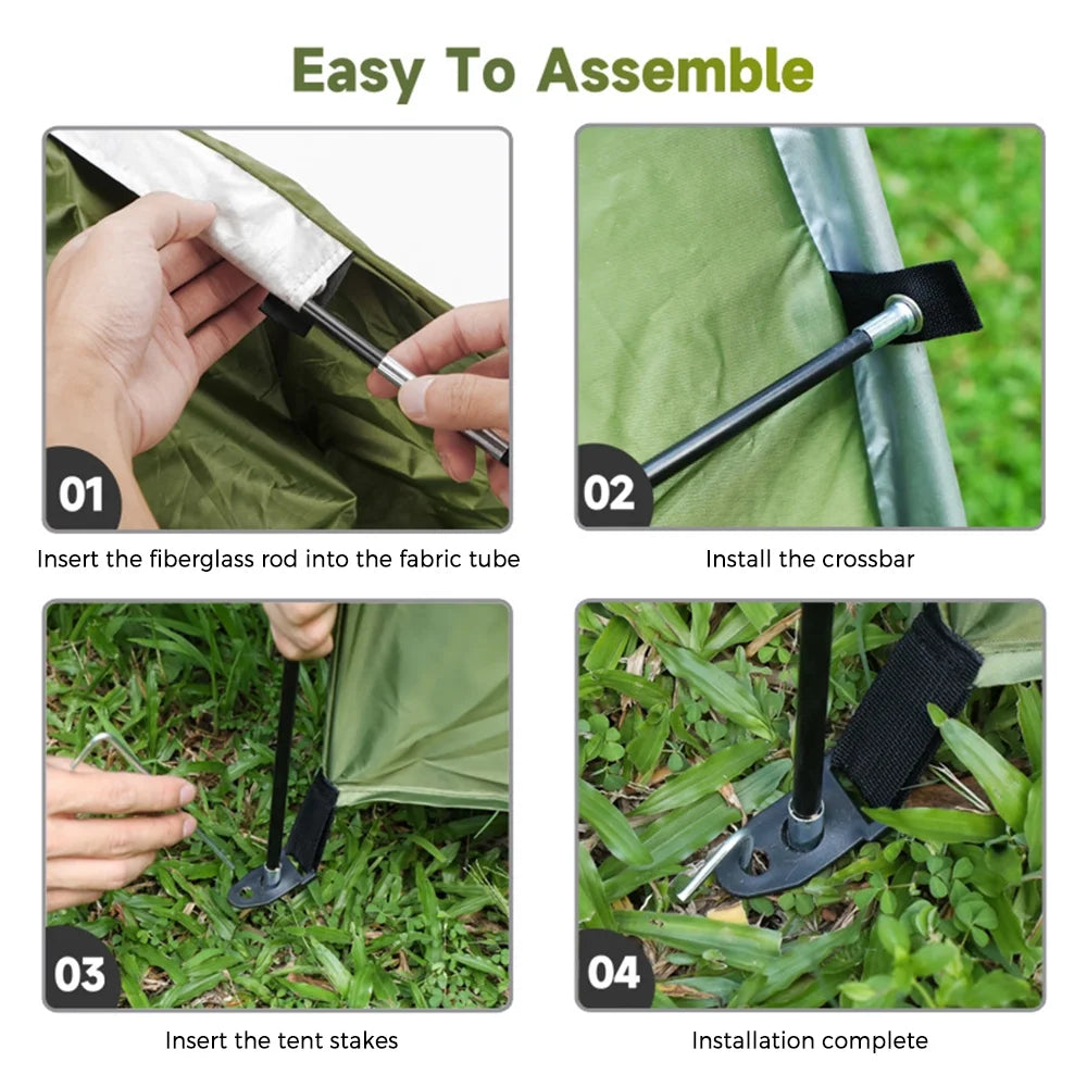 Waterproof 210d Bike Shelter Tent B6548