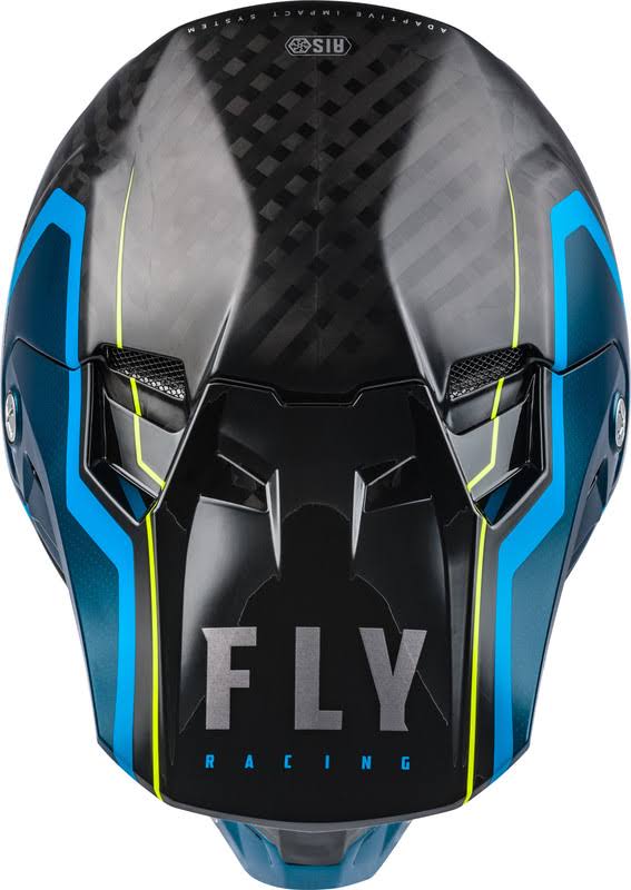Black/Blue/Hi-Vis Carbon Helmet V370671