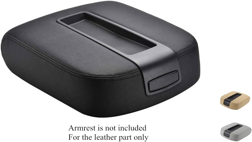 Gray Center Console Lid Armrest Cover Pack of 2 E4700