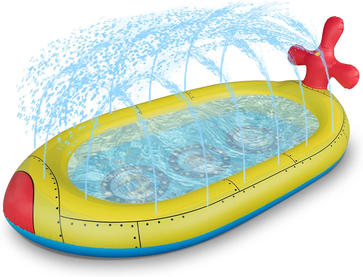 3-in-1 Splash Pad Outdoor Water Play Toys G2517