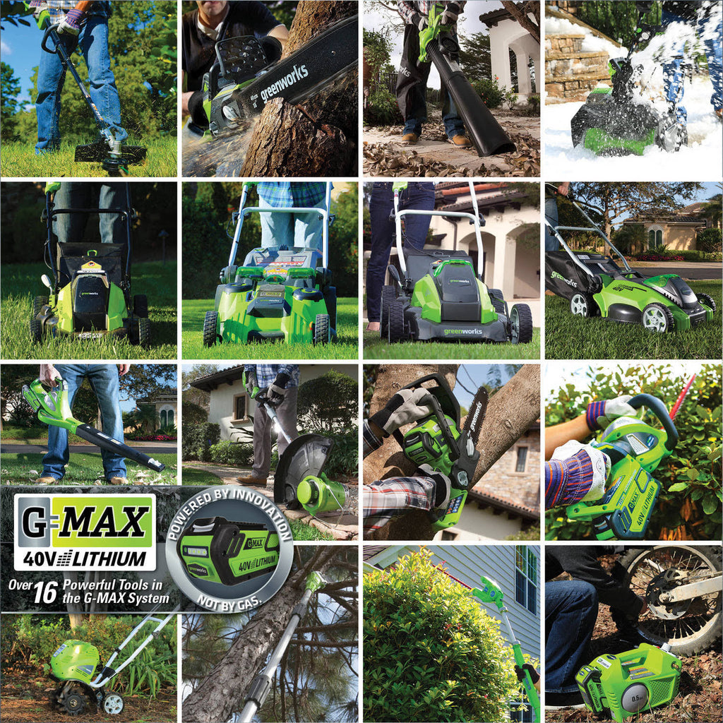 3-in-1 Cordless Walk-Behind Push Mower 40V Q18787