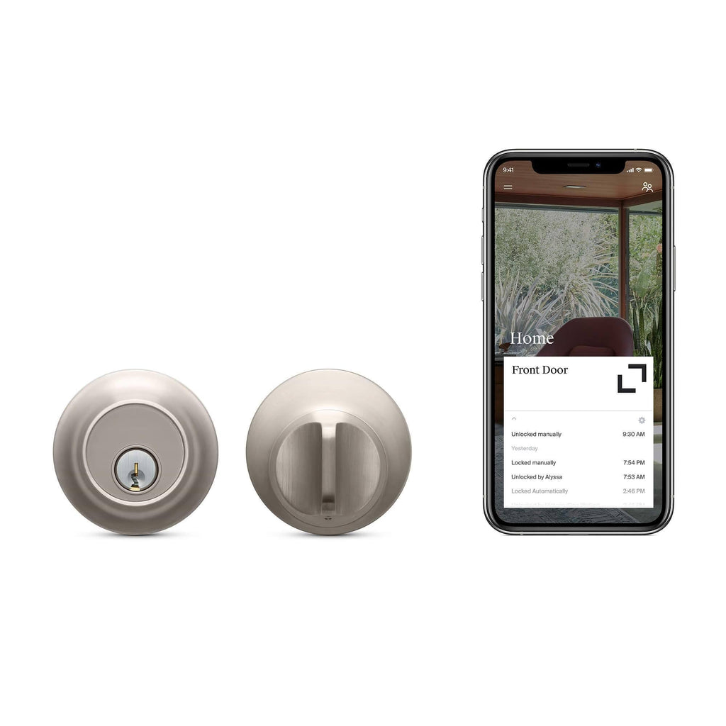 Satin Nickel Bluetooth Smart Lock J88075