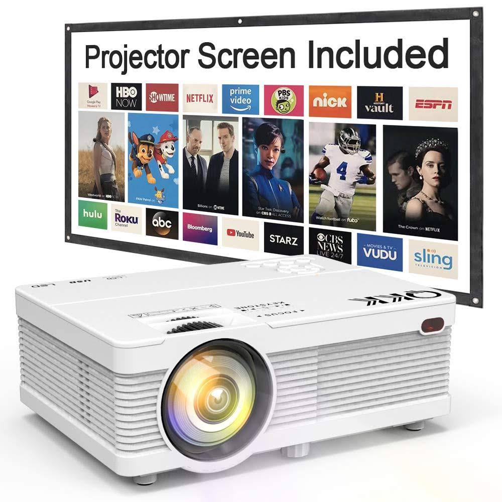 Mini LCD Projector 4500 Lumens Full HD 1080p R40431