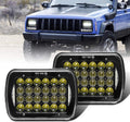 Black 5x7 inch LED Headlights Pack of 2 K867708