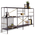 Black 2 Shelf Bookcase F865