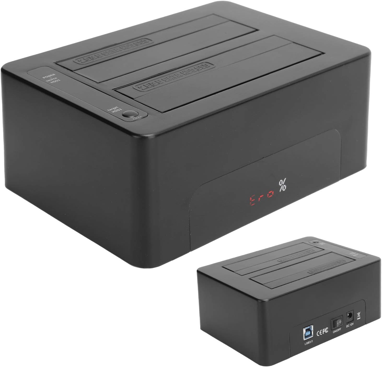 Hard Drive Duplicator Dock for 2.5/3.5 inch SATA SSD, Pack of 2 G919261