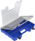 Blue Multi Compartment Portable Storage Case O511