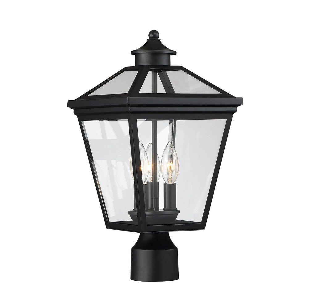 Black Post Lantern R78344