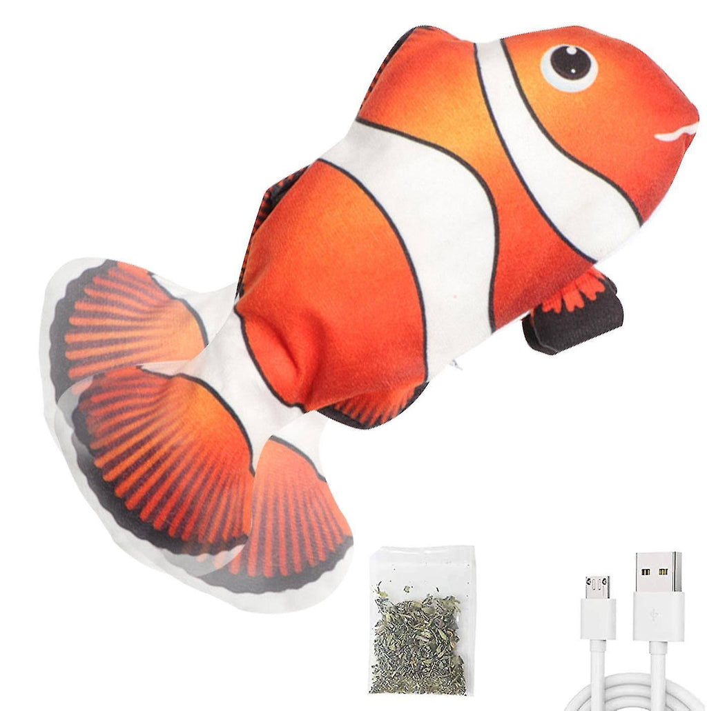 Clownfish Cat Kicker Fish Toy G5882