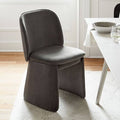 Distressed Velvet Dining Chair V687300