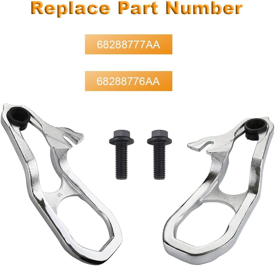 Heavy Duty Front Tow Hook Left and Right Side with Hardware F2034