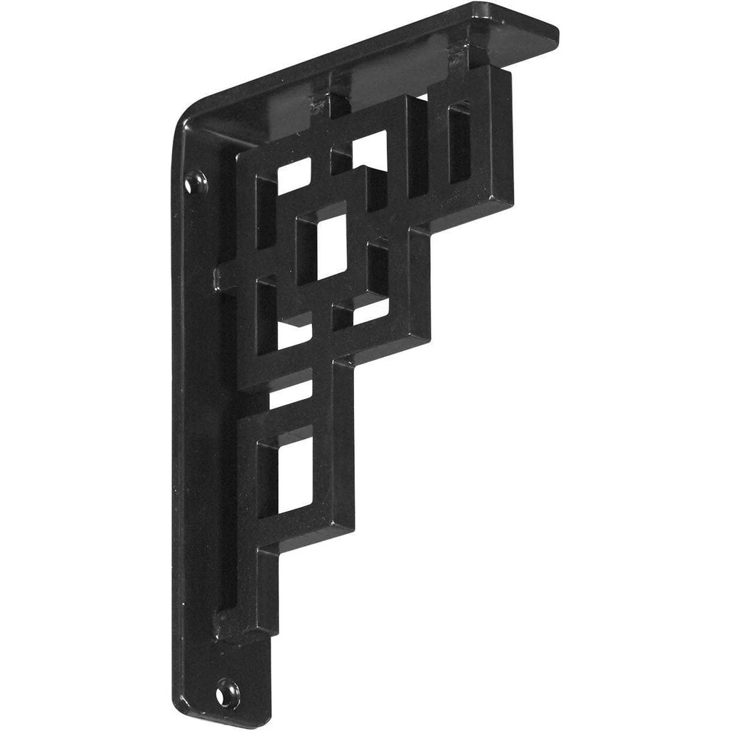 Wrought Iron Bracket Antiqued Pewter T15225