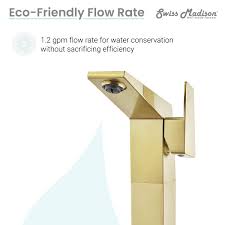 Brushed Gold Single Handle Bathroom Faucet H454